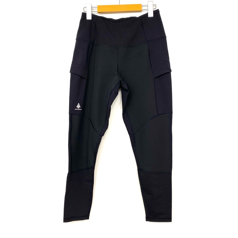Woods Hiking Trekking Leggings Black Stretch Outdoor Trail Pants Women’s M